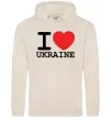 Женская толстовка (худи) I love Ukraine (original) Таш фото