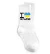 Носки I love Ukraine (прапор) Белый фото