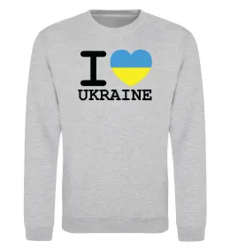 Світшот Fight like Ukraininan Білий фото