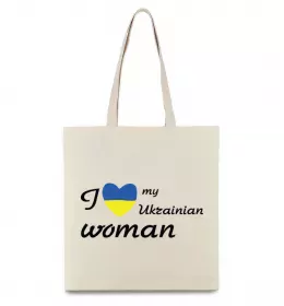 Эко-сумка IM UKRAINIAN Бежевый фото