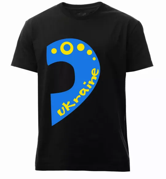 Чоловіча преміум футболка ...Ukraine Чорний фото