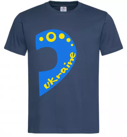Мужская футболка ...Ukraine Темно-синий фото