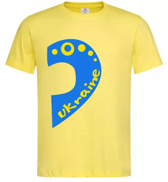 Мужская футболка ...Ukraine Лимонный фото