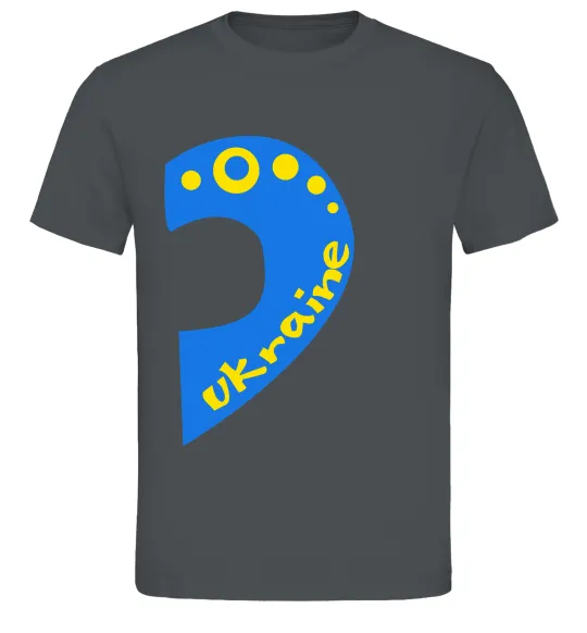 Мужская футболка ...Ukraine Графит фото
