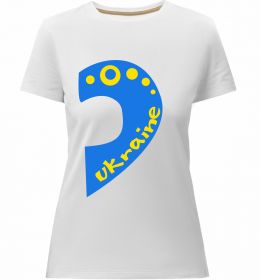 Жіноча преміум футболка ...Ukraine