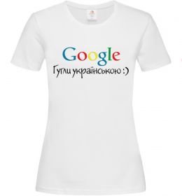 Жіноча футболка Гугли українською
