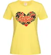 Женская футболка Curvy Ukraine Logo Лимонный фото