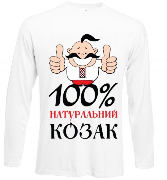 Реглан 100% натуральний козак Білий фото