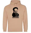 Мужская толстовка (худи) Shevchenko Песочный фото