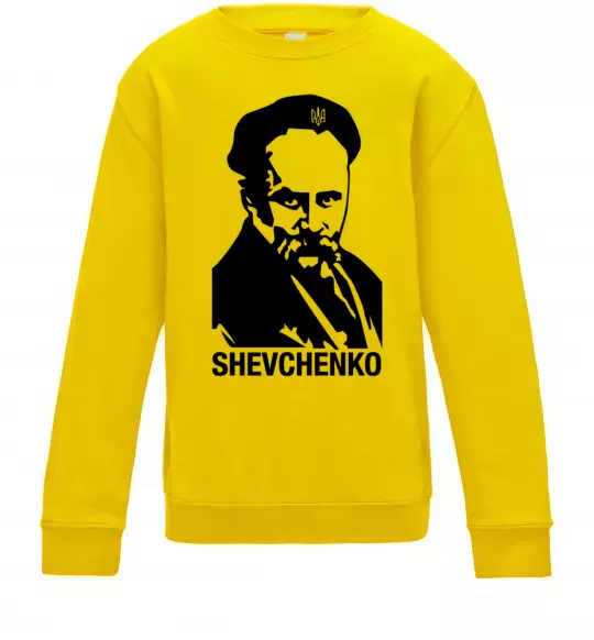 Детский Свитшот Shevchenko Солнечно желтый фото