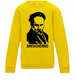 Дитячий світшот Shevchenko Сонячно жовтий фото