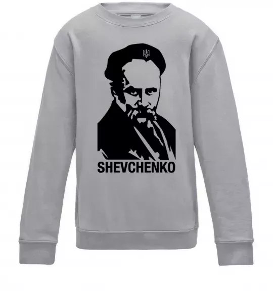 Детский Свитшот Shevchenko Серый меланж фото