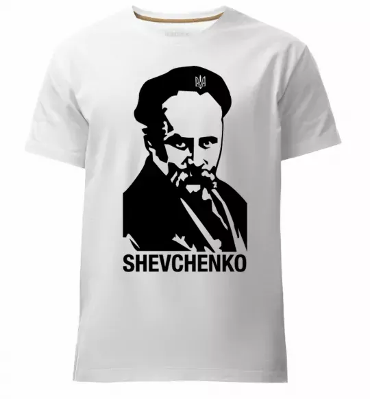 Мужская премиум футболка Shevchenko Белый фото