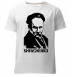 Мужская премиум футболка Shevchenko Белый фото