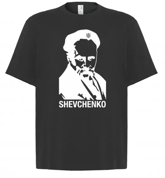 Футболка Оверсайз Shevchenko Чорний фото