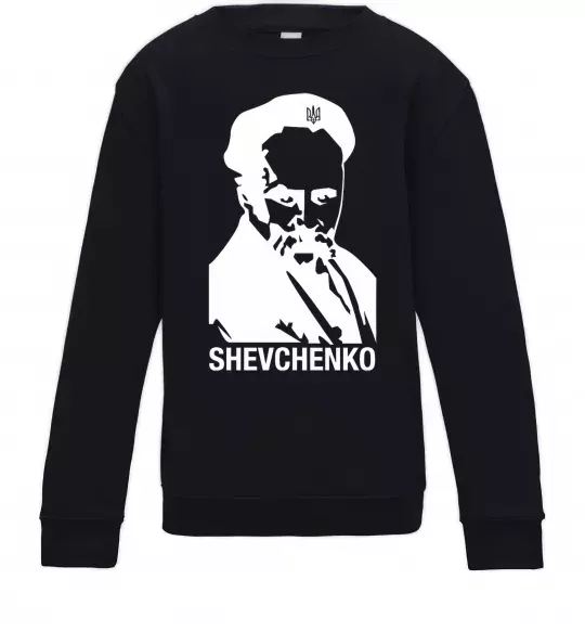 Детский Свитшот Shevchenko Черный фото