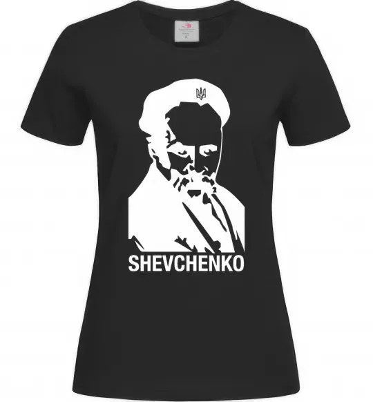 Женская футболка Shevchenko Черный фото