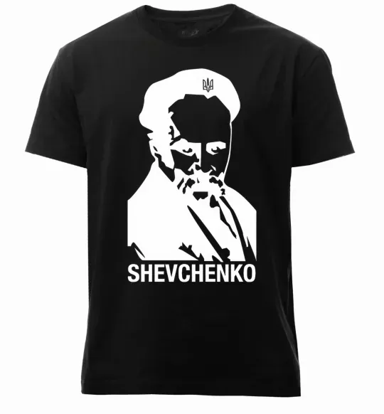 Мужская премиум футболка Shevchenko Черный фото