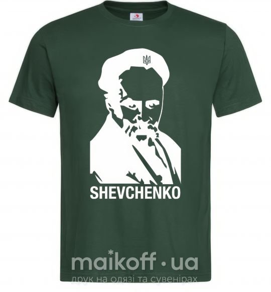 Чоловіча футболка Shevchenko Темно-зелений фото