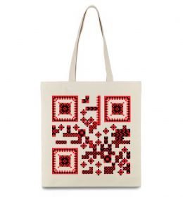 Эко-сумка QR код України Эко-сумка QR код України