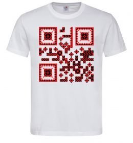 Мужская футболка QR код України