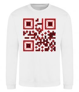 Світшот QR код України