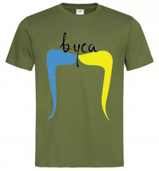 Мужская футболка ВУСА Оливковый фото
