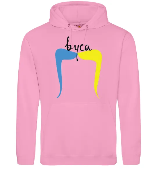 Чоловіча толстовка (худі) ВУСА Рожевий фото