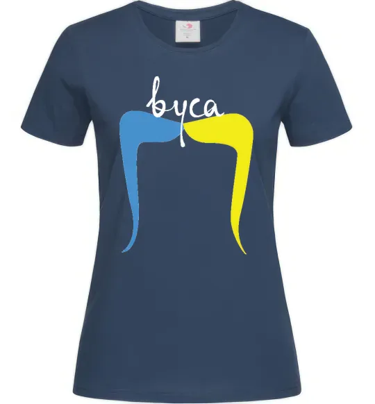 Женская футболка ВУСА Темно-синий фото