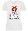 Жіноча футболка Леді Галя Білий фото