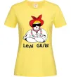 Жіноча футболка Леді Галя Лимонний фото