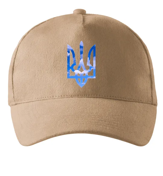 Кепка Герб - небо Песочный фото