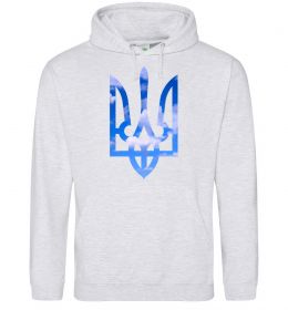 Мужская толстовка (худи) Герб - небо