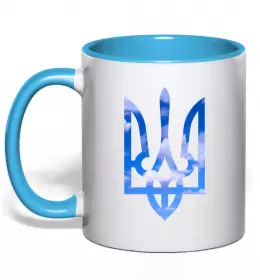 Чашка з кольоровою ручкою Чашка з кольоровою ручкою