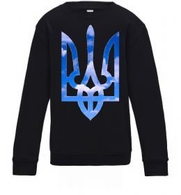 Дитячий світшот Герб - небо