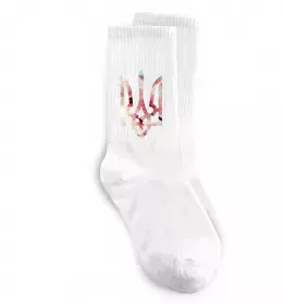 Носки Герб - цвіт Белый фото