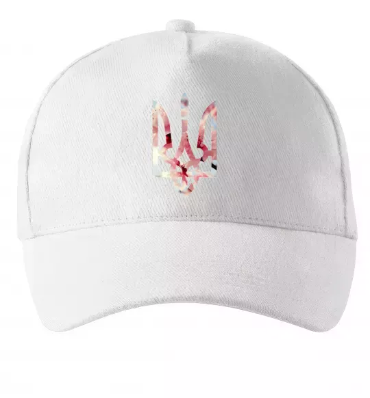 Кепка Герб - цвіт Білий фото