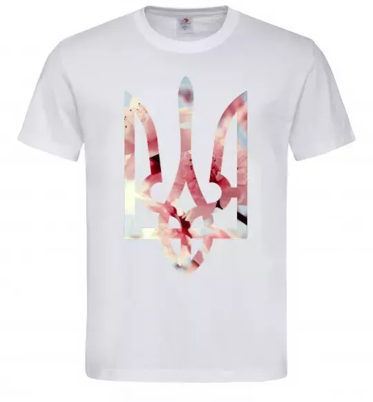 Мужская футболка Герб - цвіт Белый фото