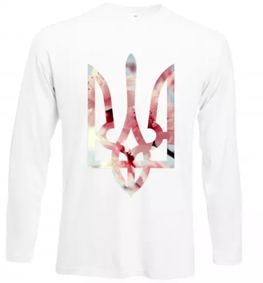 Лонгслив Герб - цвіт Белый фото