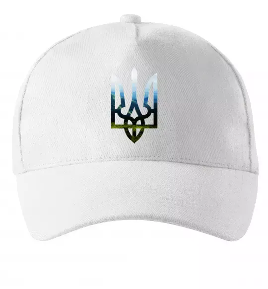 Кепка Герб - Карпати Білий фото