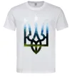 Мужская футболка Герб - Карпати Белый фото