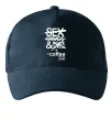 Кепка SEX, DRUGS AND ROCK'N-ROLL... Темно-синий Кепка SEX, DRUGS AND ROCK'N-ROLL... Темно-синий фото