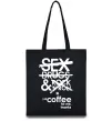 Еко-сумка SEX, DRUGS AND ROCK'N-ROLL... Чорний Еко-сумка SEX, DRUGS AND ROCK'N-ROLL... Чорний фото