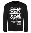 Свитшот SEX, DRUGS AND ROCK'N-ROLL... Черный фото