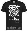 Чоловіча футболка SEX, DRUGS AND ROCK'N-ROLL... Чорний фото