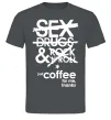 Мужская футболка SEX, DRUGS AND ROCK'N-ROLL... Графит фото