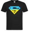Мужская футболка УКРАЇНСЬКИЙ СУПЕРМЕН Черный фото