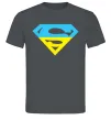 Мужская футболка УКРАЇНСЬКИЙ СУПЕРМЕН Графит фото