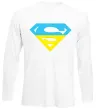 Лонгслив УКРАЇНСЬКИЙ СУПЕРМЕН Белый Лонгслив УКРАЇНСЬКИЙ СУПЕРМЕН Белый фото