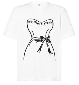 Футболка Оверсайз Наречена весільна сукня